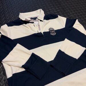 SOLD - TOMMY HILFIGER Rugby Navy/White shirt (New with tags)